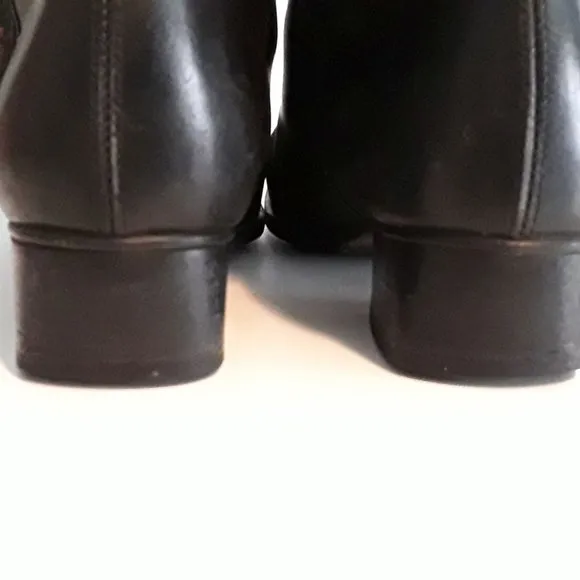 Vintage Lorenzo Banfi Italian Leather Two Tone English Riding Boots Orig. $795