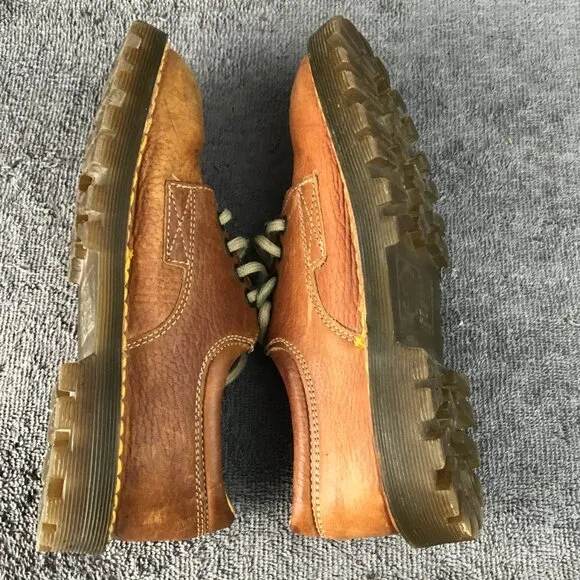 Vintage Made in England Dr. Martens Unisex Leather Lace Up Oxford Derby Sz 12