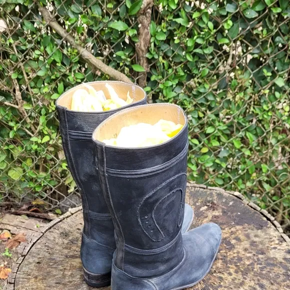 Vintage Moreno Romero Western Style Horseshoe Boots