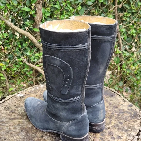 Vintage Moreno Romero Western Style Horseshoe Boots