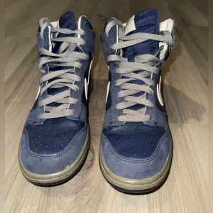 Vintage Nike Dunk High “Rice Owls” 2010 Men's Blue High-Top Sneakers