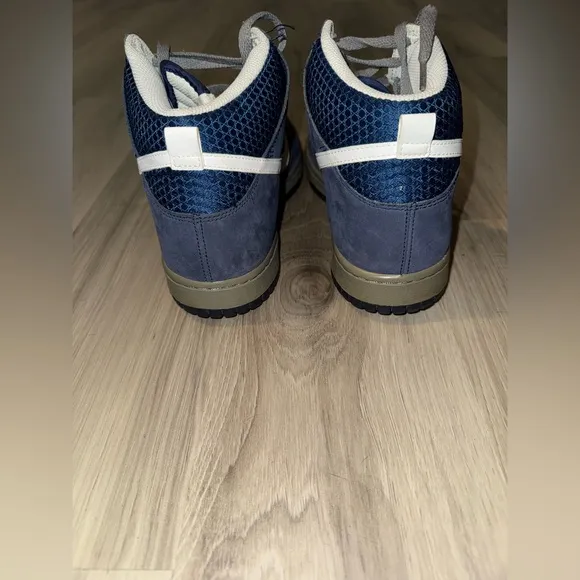 Vintage Nike Dunk High “Rice Owls” 2010 Men's Blue High-Top Sneakers