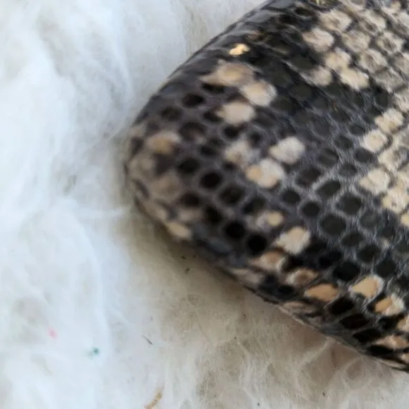 Vionic caballo comfort ballet slippers snake skin