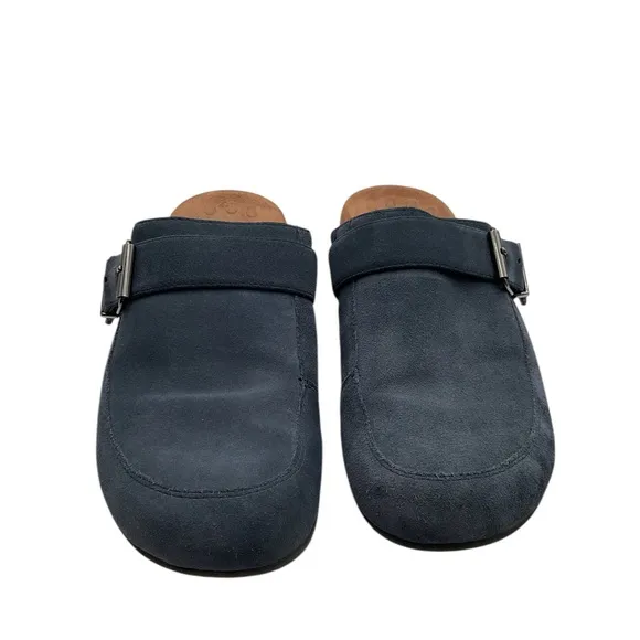 Vionic mules Suede Slip-On Shoes - Dark Blue size 8