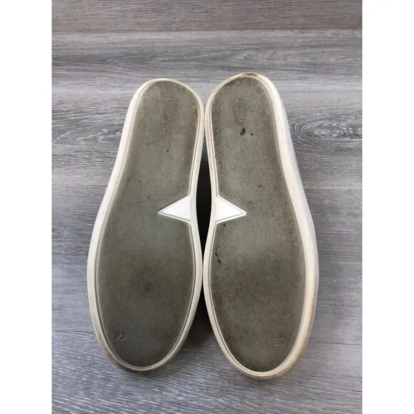 Vionic Penelope Women's US 10 Gray Nubuck Leather Slip-On Casual Sneaker Shoes