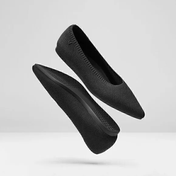 VIVAIA Pointed-Toe Ballet Flats (Aria 5°)‎ EUR 40 US 9