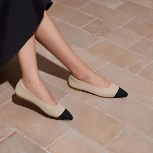 VIVAIA Pointed-Toe Ballet Flats  size EU/39.5 US/8.5