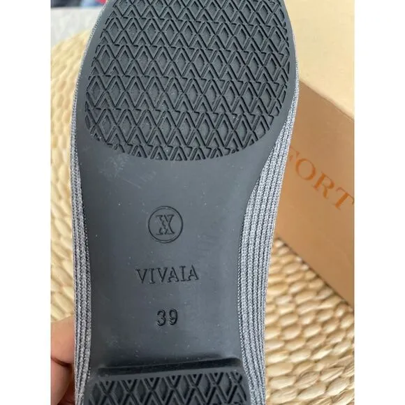 VIVAIA Women's Casual Flats Slip on Washable Ballet Square-Toe Style‎ EU/39 US/8