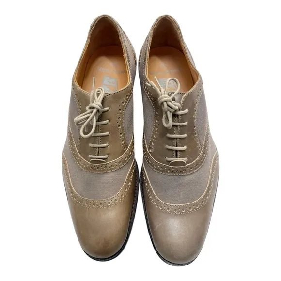 Vivienne Westwood Wing Tip Leather Brogue Oxford Derby Lace  Up Shoes Size 39