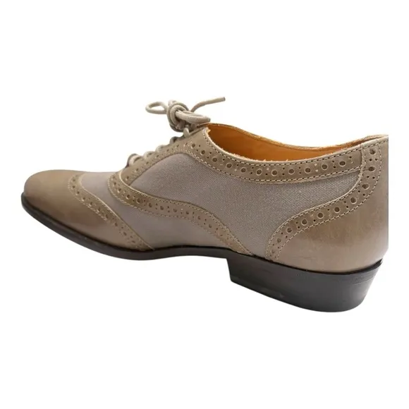 Vivienne Westwood Wing Tip Leather Brogue Oxford Derby Lace  Up Shoes Size 39