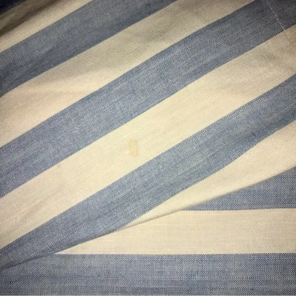 Vtg RARE 60s/70s Pinstripe Bermuda Preppy Blue Label Ralph Lauren Boat Shorts