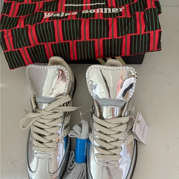 Wales Bonner X Adidas Samba OGSilver Metallic women’s Size 6.5