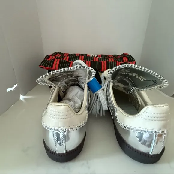 Wales Bonner X Adidas Samba OGSilver Metallic women’s Size 6.5