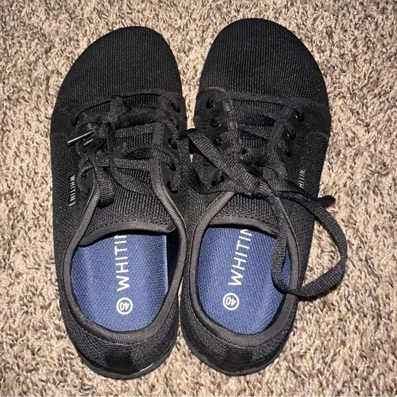 WHITIN Men's Black Casual Shoes