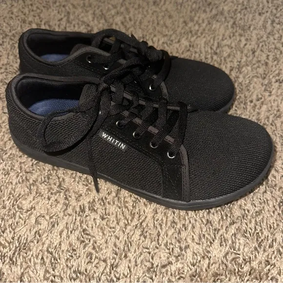 WHITIN Men's Black Casual Shoes