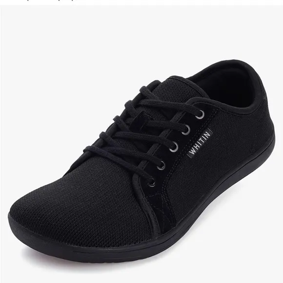 WHITIN Men's Black Casual Shoes