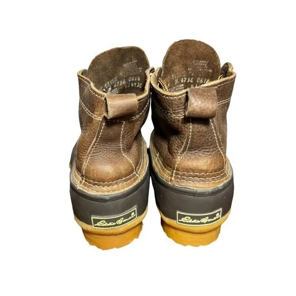 Women’s Eddie Bauer duck boots size 6 brown leather
