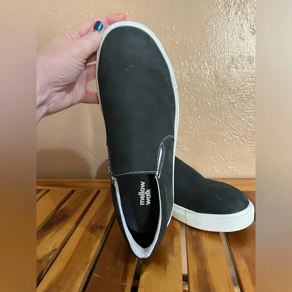 Women’s Mellow Walk Jessica Steel Toe slip resistant slip on shoes size 10E