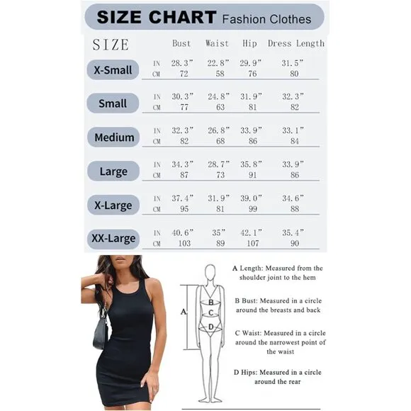 Women's Ribbed Scoop Neck Sleeveless Tank Dresses Basic Bodycon Mini Dress