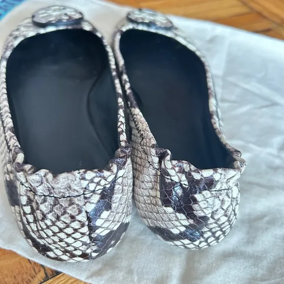 Women's Snakeskin Ballet Flats