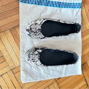 Women's Snakeskin Ballet Flats