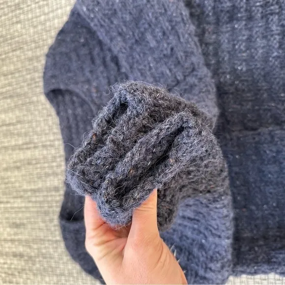 Wool Handmade Knit Cardigan