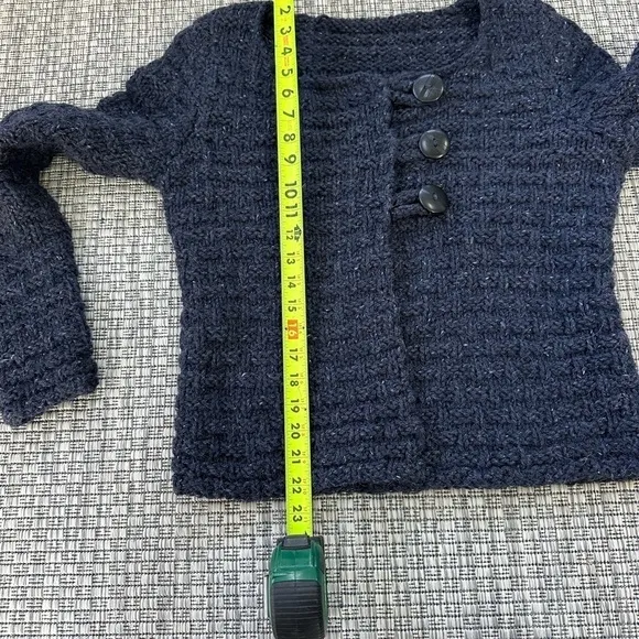 Wool Handmade Knit Cardigan