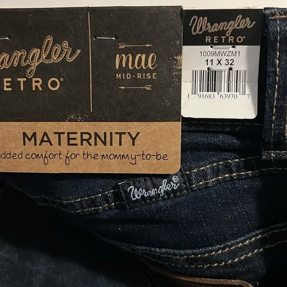 Wrangler (Maternity) Women’s Retro Mae Maternity Boot Cut  Jean 11 X 32