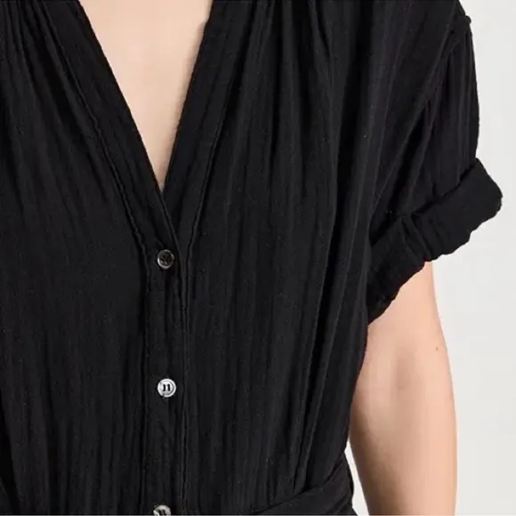 XIRENA Cate Dress In Black XS