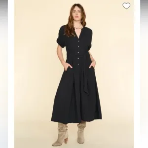 XIRENA Cate Dress In Black XS