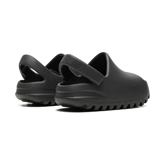 Yeezy Kids Black Slip-On Shoes