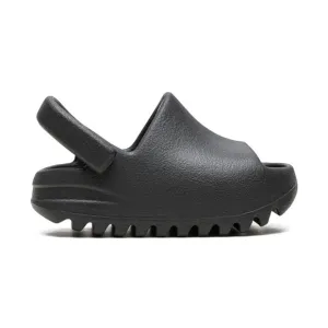 Yeezy Kids Black Slip-On Shoes