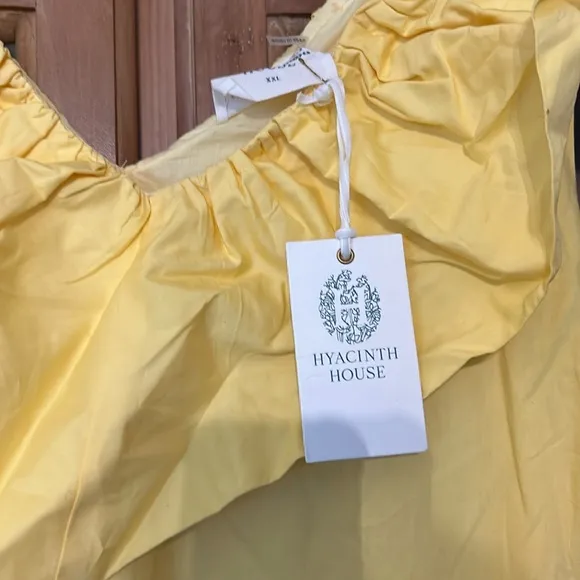 Yellow Ruffle Jo DressHyacinth House