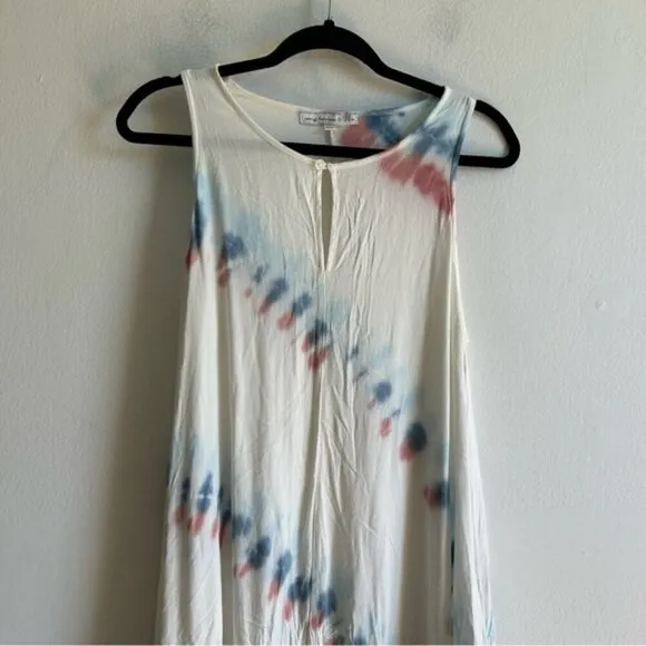 Young Fabulous &amp; Broke Tie Dye Flowy Relaxed Maxi Dress