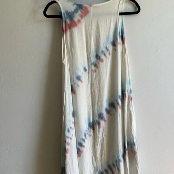 Young Fabulous &amp; Broke Tie Dye Flowy Relaxed Maxi Dress
