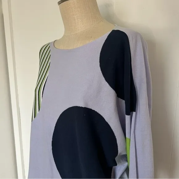 Zaket &amp; Plover Mega Dot Pullover Combed Cotton Size Large
