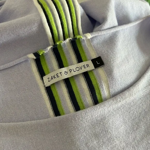 Zaket &amp; Plover Mega Dot Pullover Combed Cotton Size Large